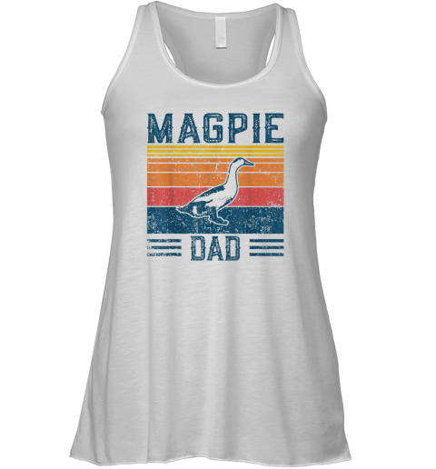Best Duck Dad Men Magpie Dad Racerback Tank