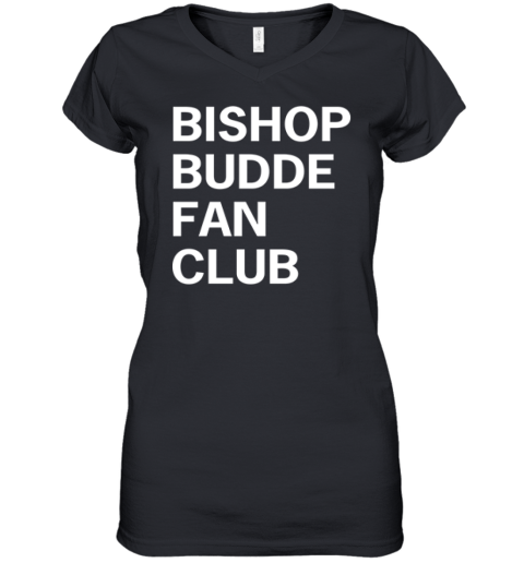 Bishop Budde Fan Club Women039S V Neck T Shirt