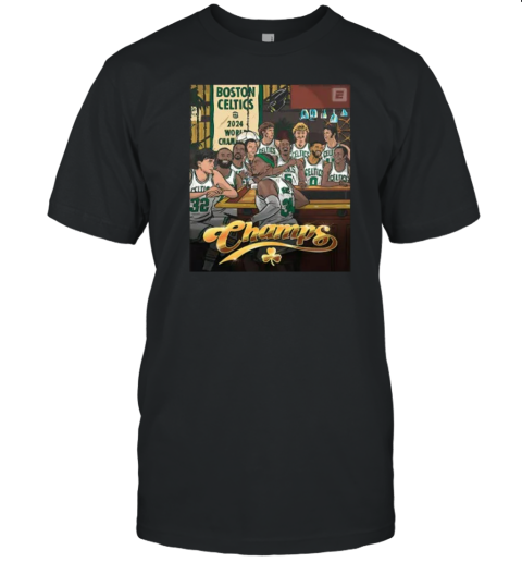 Boston Celtics 2024 Champions Celtics Legends T Shirt