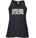 Everything Everywhere All At Once Is Computer Racerback Tank