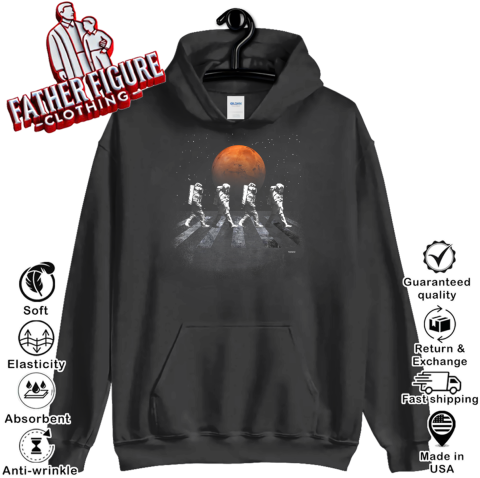 Elon Musk Wearing Astronauts In Walking In Space Occupy Mars Hoodie