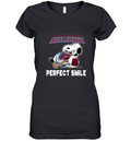 Colorado Avalanche Snoopy Perfect Smile The Peanuts Women039S V Neck T Shirt