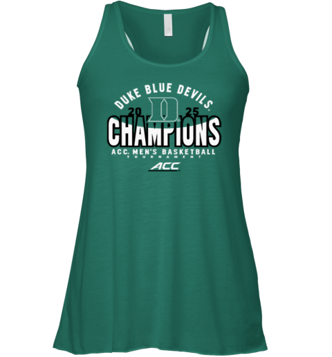 Duke Blue Devils Men039S Basketball Acc Champs 2025 Racerback Tank