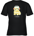 Clairo Dog With Headphones Youth T Shirt