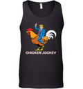 Chicken Jockey Funny Trump Tank Top