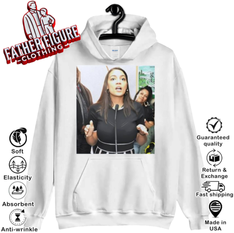 Aoc Alexandria Ocasio Cortez See Through Hoodie