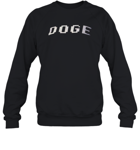 Elon Musk Wearing Doge Sweatshirt