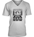 Dictator On Day One Trump V Neck T Shirt