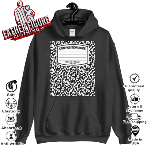 Composition Book Notebook Hoodie