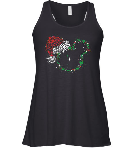 Disney Mickey Santa Christmas Racerback Tank