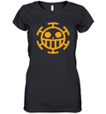 Anime Trafalgar Law Icon Cosplay Women039S V Neck T Shirt