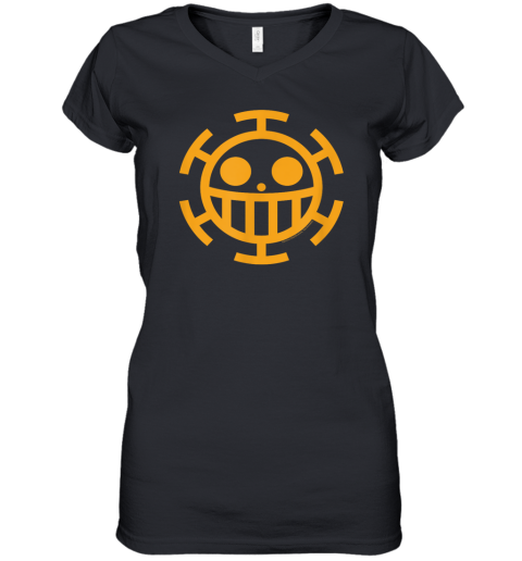 Anime Trafalgar Law Icon Cosplay Women039S V Neck T Shirt