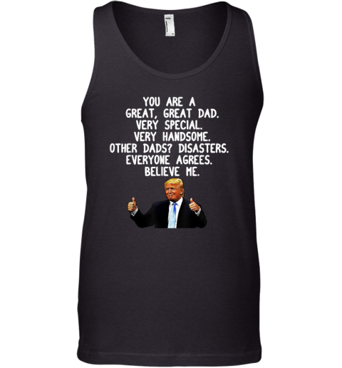Donald Trump Father039S Day Gag Gift Tank Top