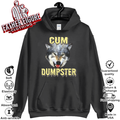 Cup Dumpster Wolf Meme Hoodie