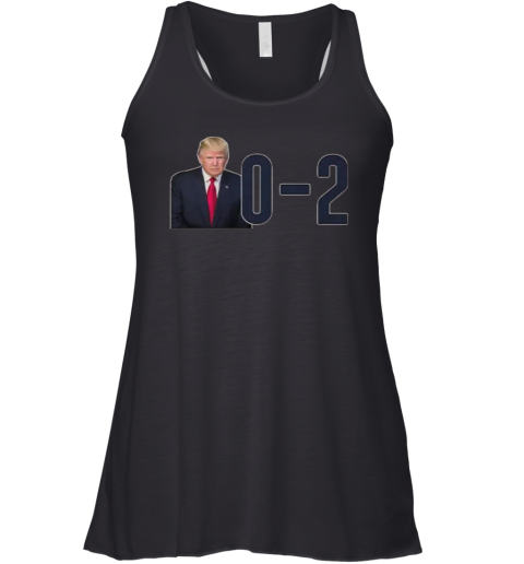 0 2 Trump Assassination Attempt Zero For Two Racerback Tank