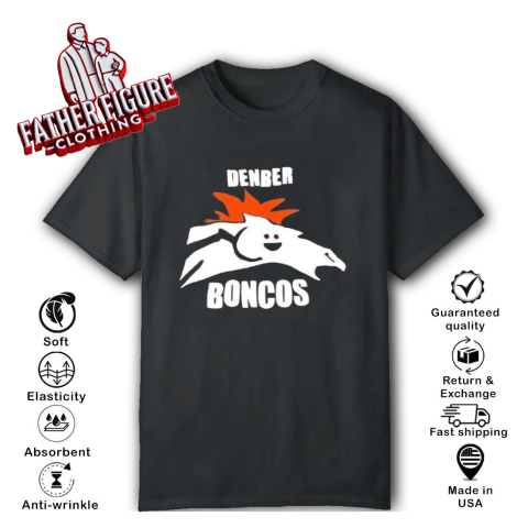 Denber Boncos Denver Broncos Parody Logo T Shirt