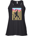 Baseball Ice Cream Drip Racerback Tank