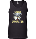 Cup Dumpster Wolf Meme Tank Top