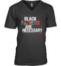 Black Fathers Are Necessary V Neck T Shirt