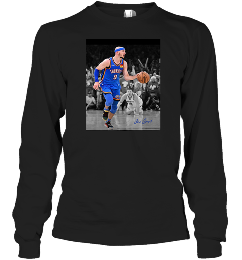 Alex Caruso Oklahoma City Thunder Long Sleeve T Shirt