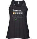 Burpees Would Not Recommend Racerback Tank