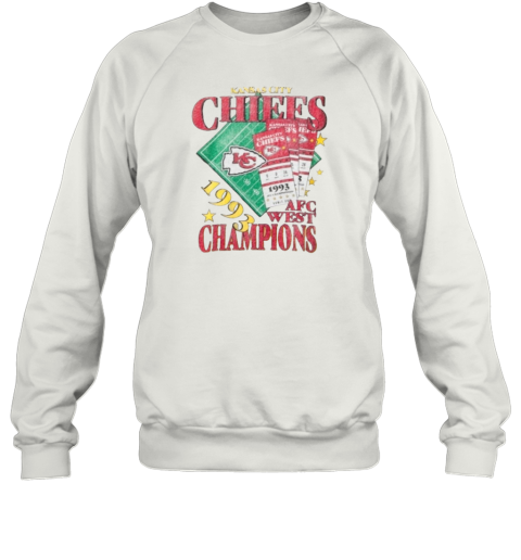 Ashton Gillotte Kansas City Chiefs 1993 Champions Sweatshirt