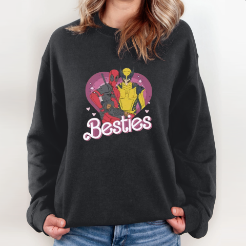 Deadpool Wolverine Besties Forever Sweatshirt