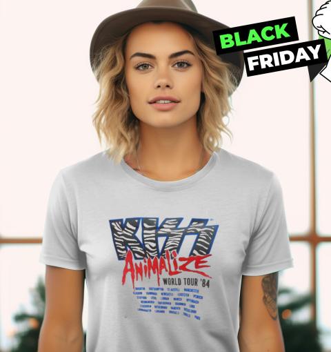 Animalize World Tour Women039S T Shirt