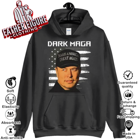 Elon Musk Dark Maga Hoodie