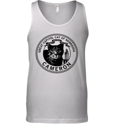Cameron Great Capitol Cat Of Nebraska Tank Top