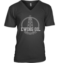 Ewing Oil V Neck T Shirt