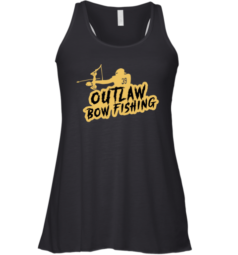 Davis Schneider Kevin Kiermaier Outlaw Bow Fishing Racerback Tank