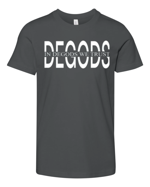 Degods Monotone Logo Premium Youth T Shirt