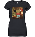 Chill Guy Meme Christmas Costume Women039S V Neck T Shirt
