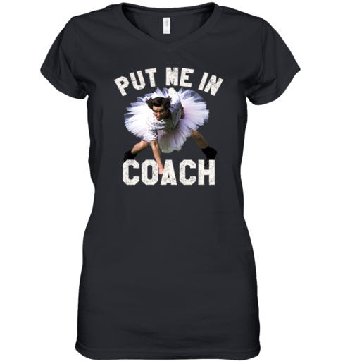 Ace Ventura Put Me In Coach Jim Carey Women039S V Neck T Shirt