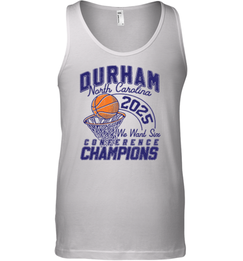 Durham North Carolina 2025 Conference Champions Tank Top