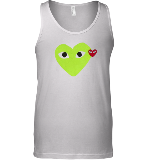 Cdg Play Heart Tank Top